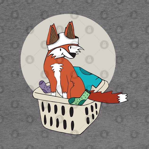 Fox jocks and socks laundry day by so_celia